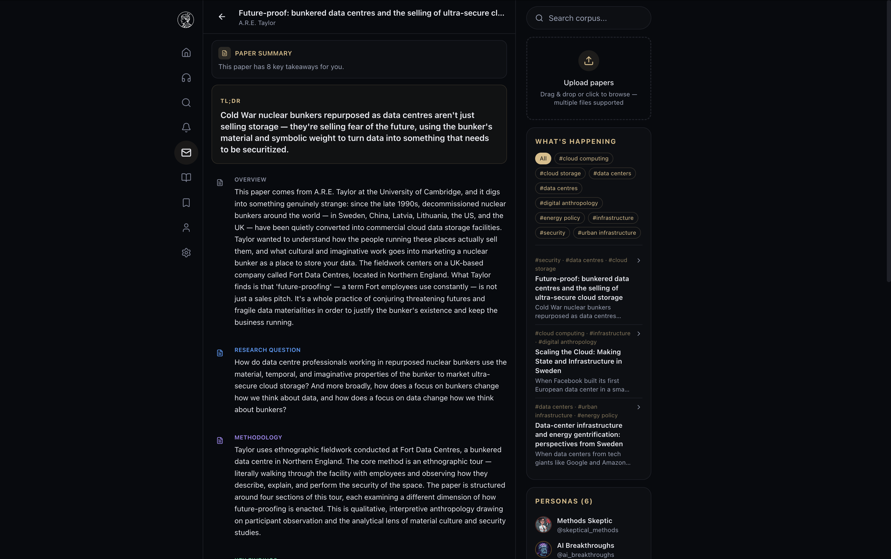 paper summary — TL;DR, overview, methods, citations
